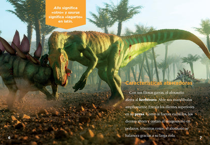 Descubrimiento de dinosaurios: El alosaurio
