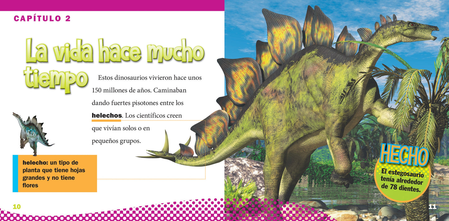 Los dinosaurios: Estegosaurio