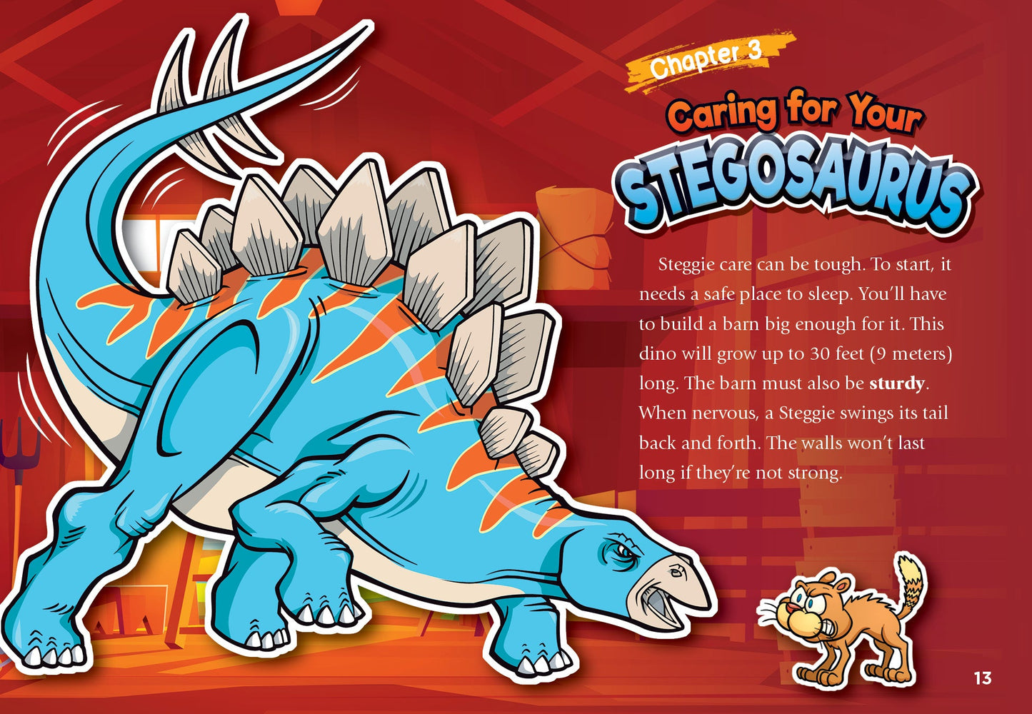 Caring for Your Pet Dinosaur: Taking Care of Your Stegosaurus