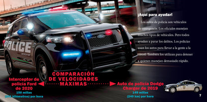 Vehículos de emergencia: Autos de policía