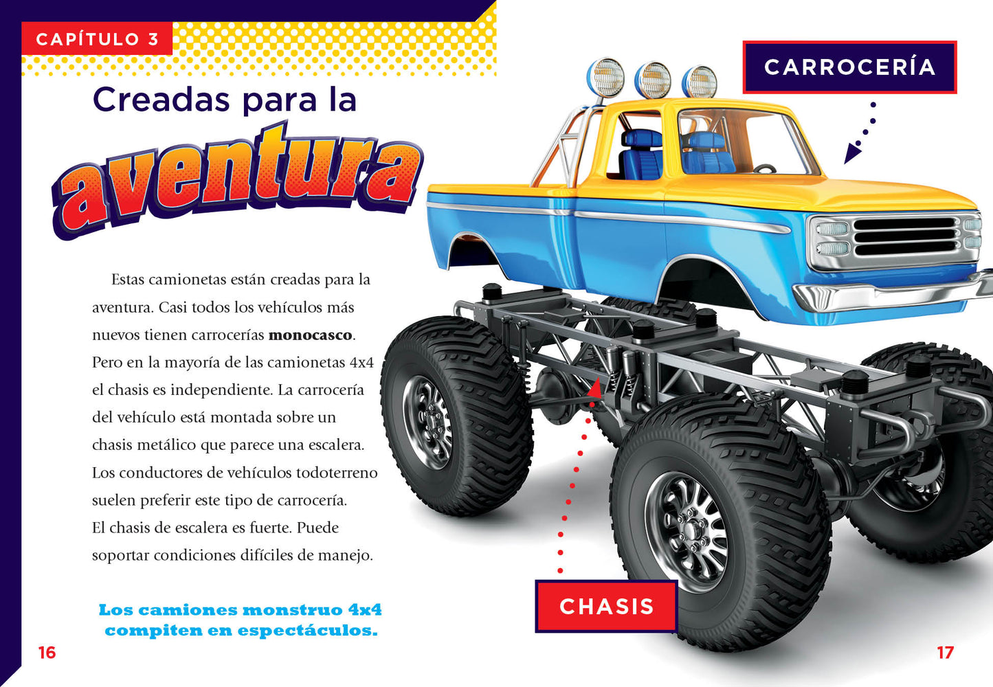 Ruedas salvajes: Los camiones 4x4s